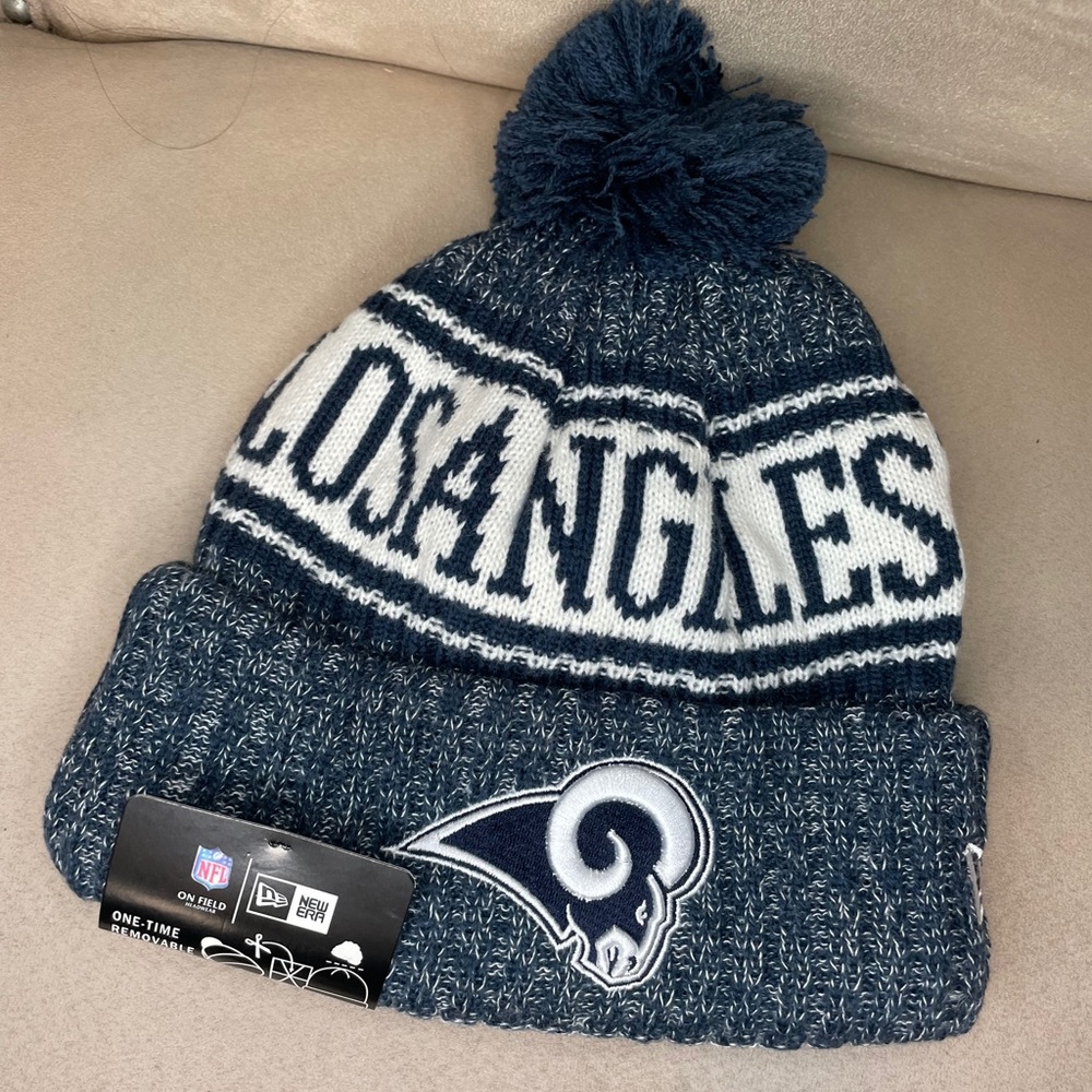 New Era NFL Los Angeles Rams 2018 On Field Beanie